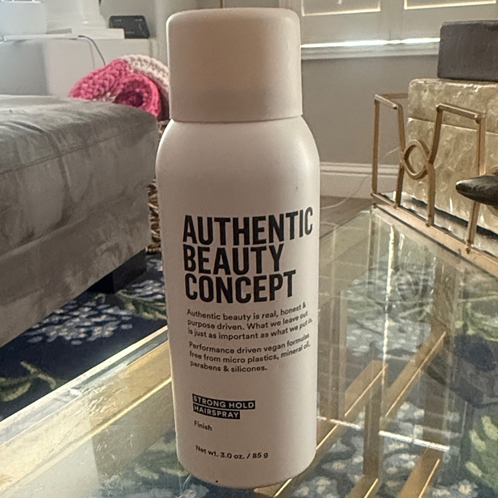 NWOT Strong Hold Hairspray - White